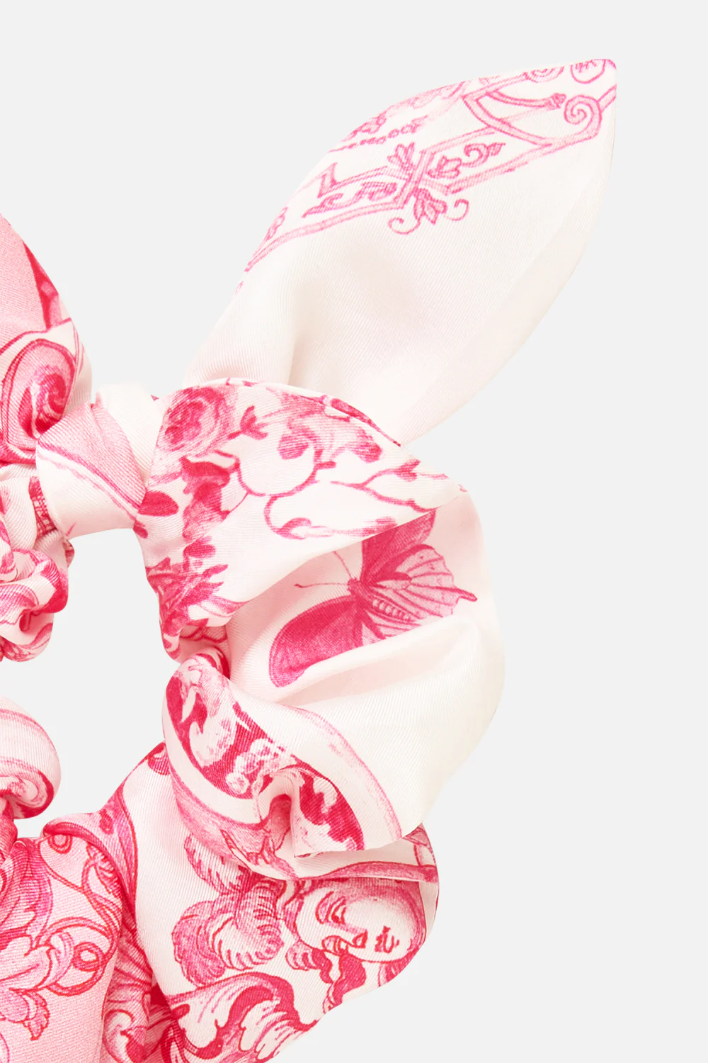 SCRUNCHIE WITH TIE LIVIN LA VIDA ROSA - Image 2