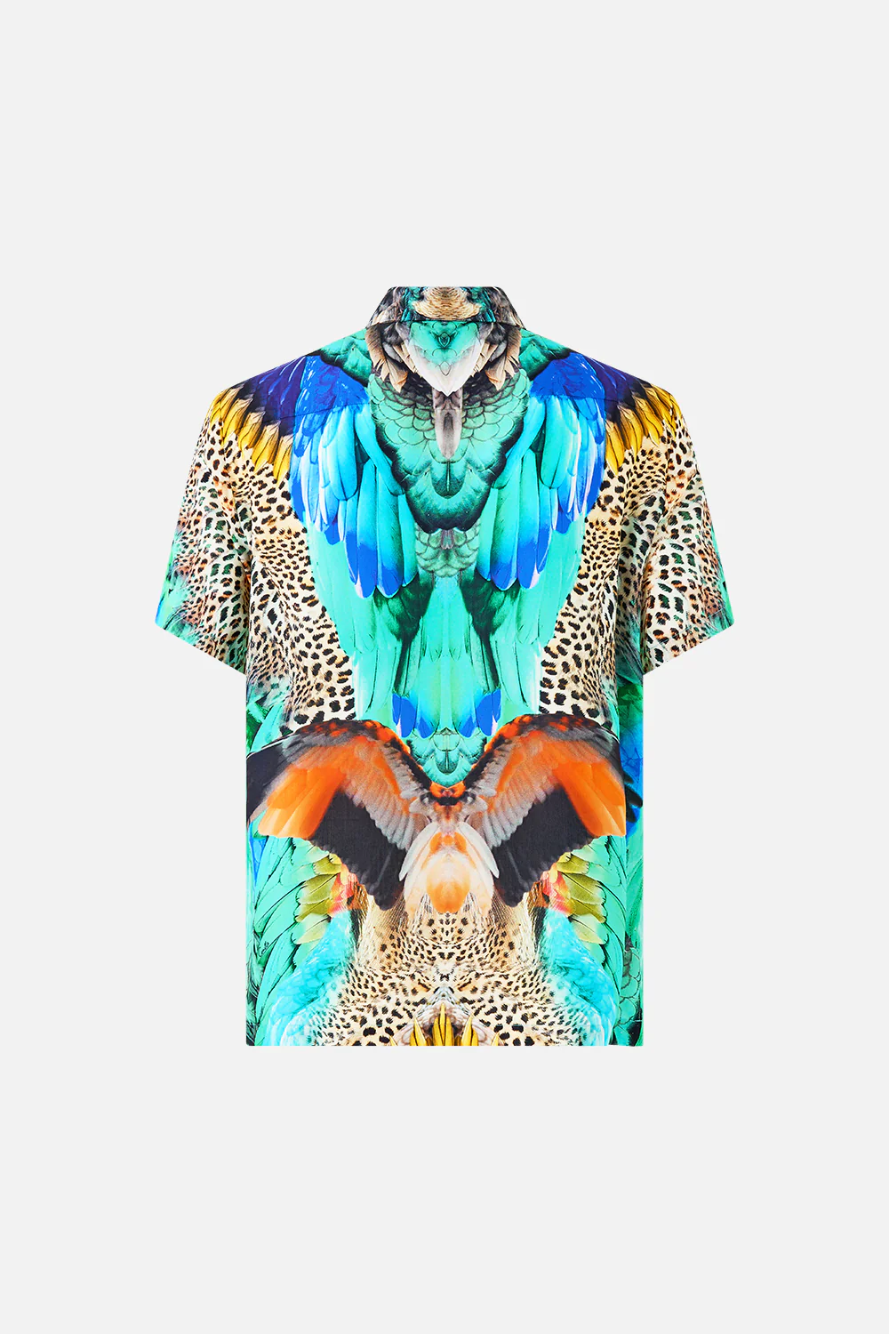 SHORT SLEEVE CAMP COLLARED SHIRT JUNGLE FLIGHT - Image 6