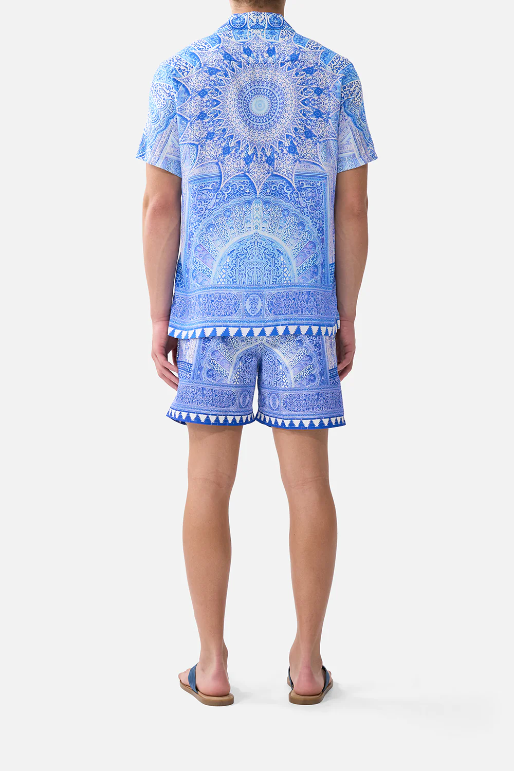 SHORT SLEEVE CAMP COLLARED SHIRT THE BOSPHOROUS - Image 2