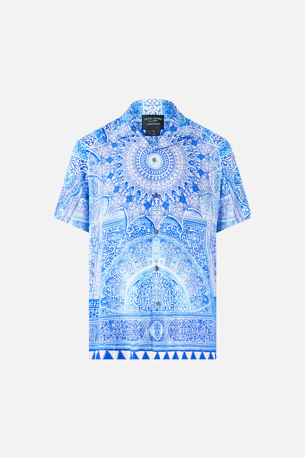 SHORT SLEEVE CAMP COLLARED SHIRT THE BOSPHOROUS - Image 3