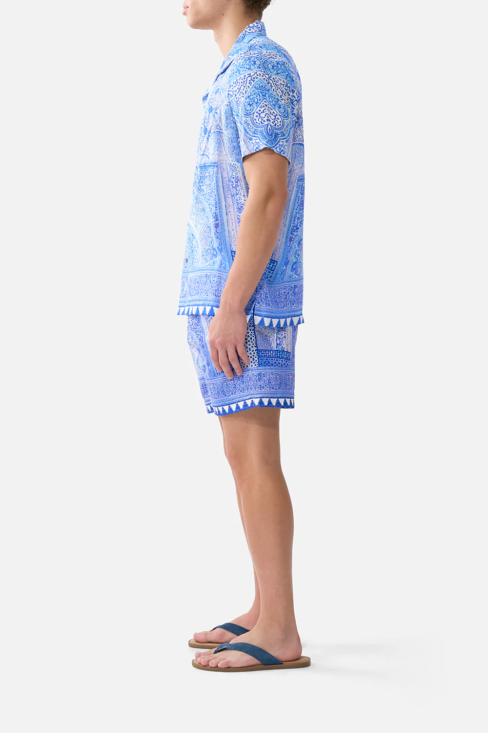 SHORT SLEEVE CAMP COLLARED SHIRT THE BOSPHOROUS - Image 4