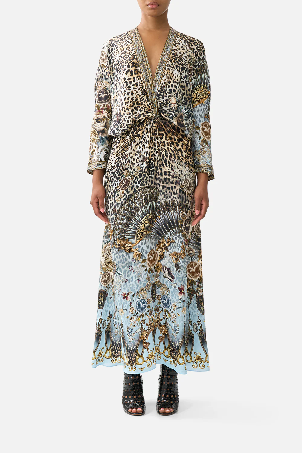 TWIST FRONT BATWING DRESS FIESTA, SIESTA, REPEAT