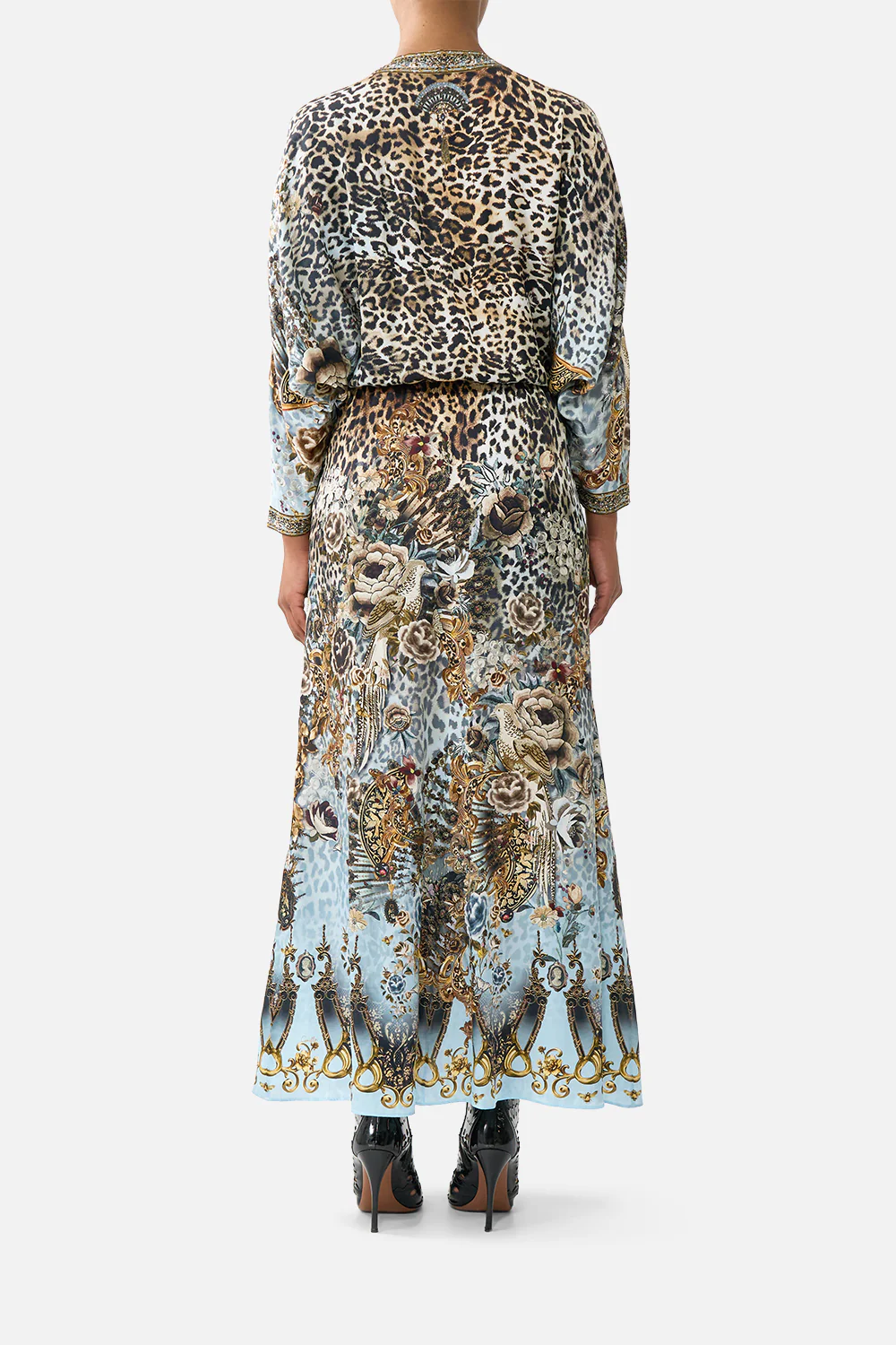 TWIST FRONT BATWING DRESS FIESTA, SIESTA, REPEAT - Image 2
