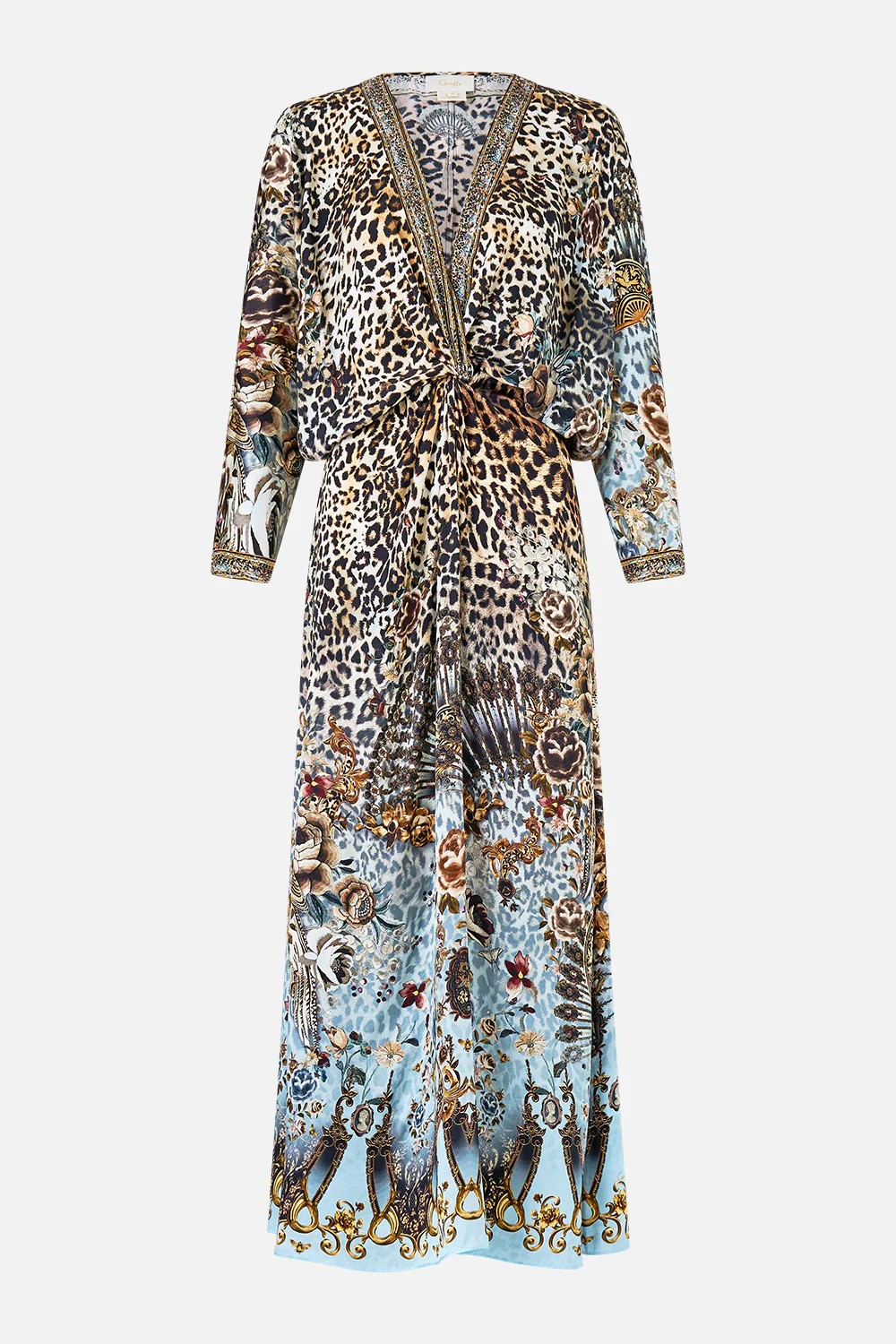 TWIST FRONT BATWING DRESS FIESTA, SIESTA, REPEAT - Image 3
