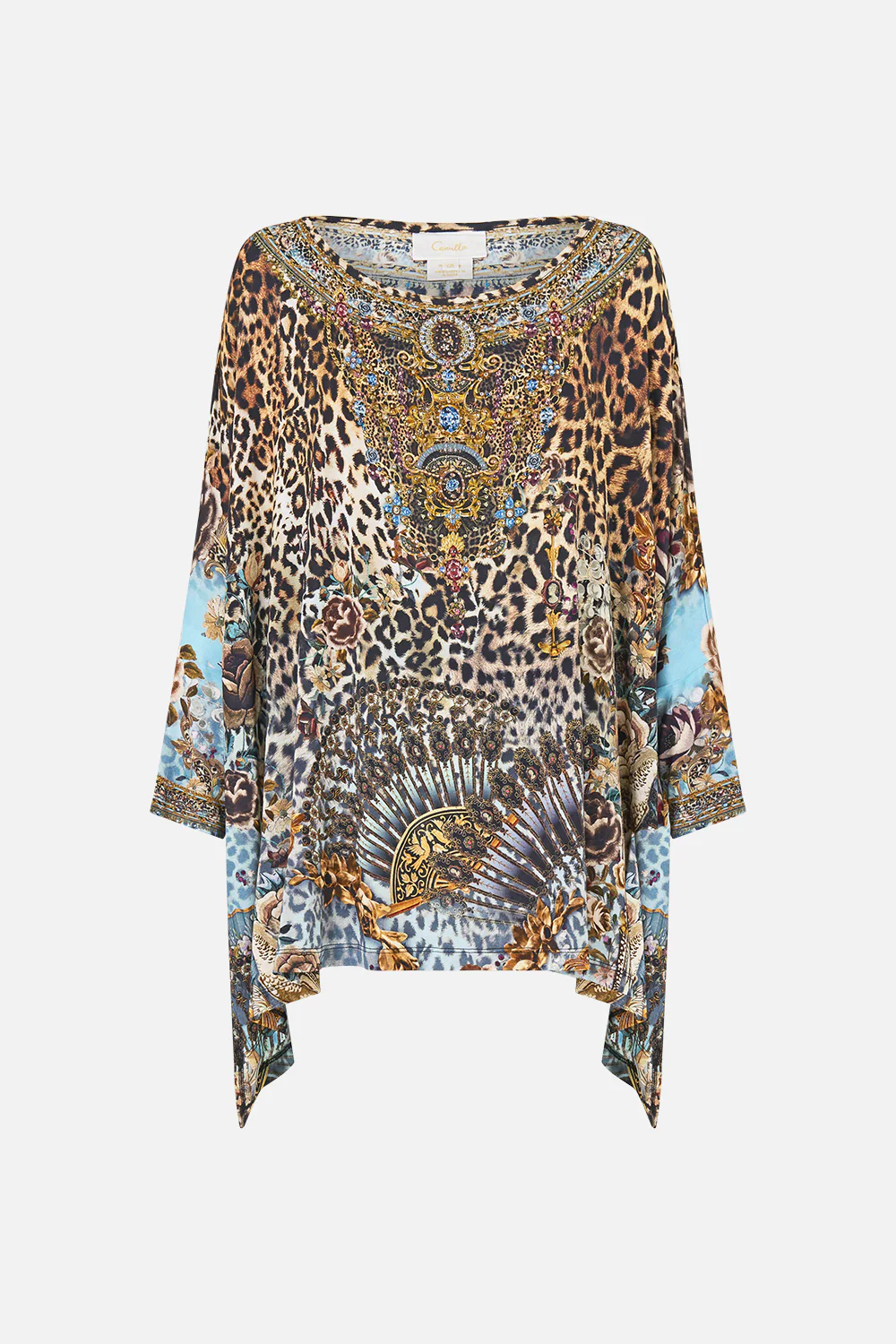 SCOOP NECK SLOUCH TEE FIESTA, SIESTA, REPEAT - Image 3