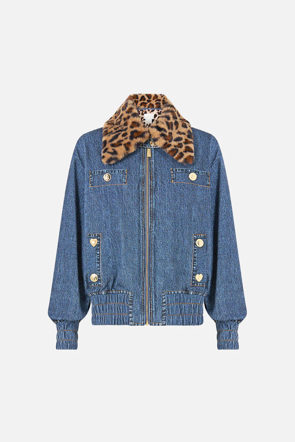 TERRY BOMBER JACKET WITH POCKET DETAILS FIESTA, SIESTA, REPEAT - Image 3