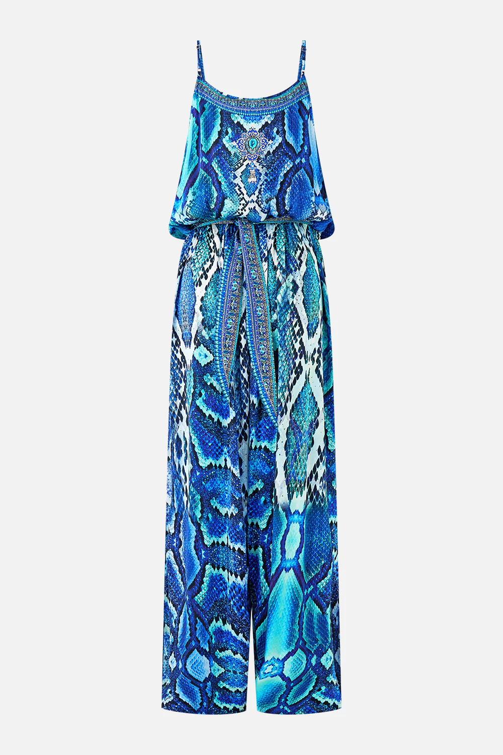 SHOESTRING STRAP JUMPSUIT THE SAPPHIRE SERPENT - Image 6
