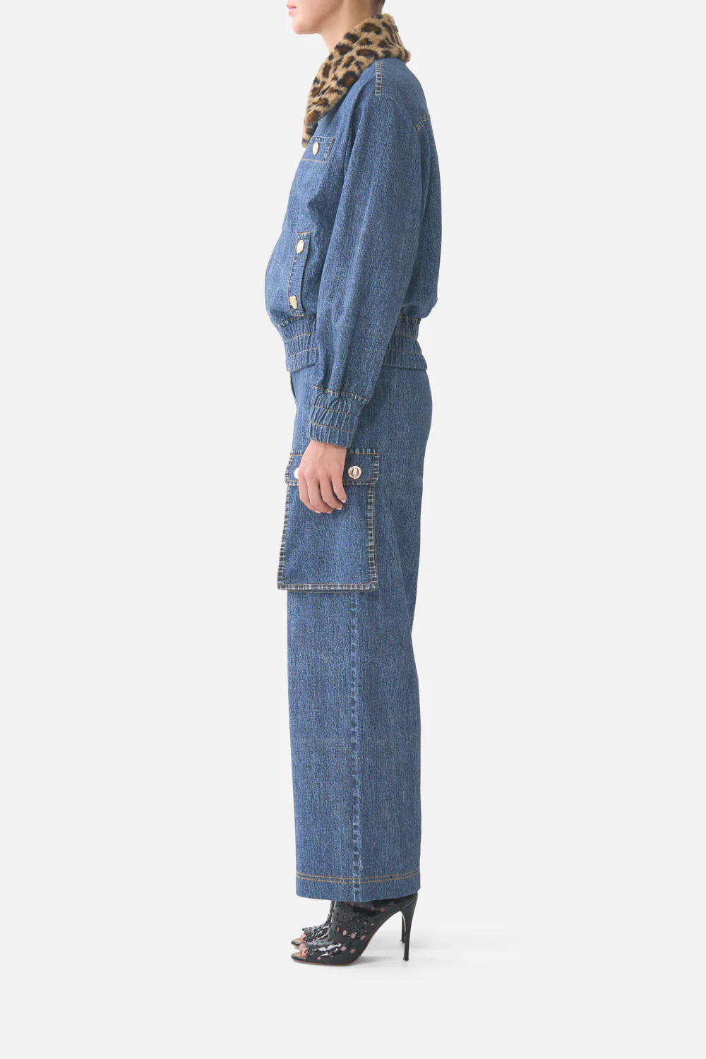 RELAXED TERRY PANT WITH POCKET DETAIL FIESTA, SIESTA, REPEAT - Image 4