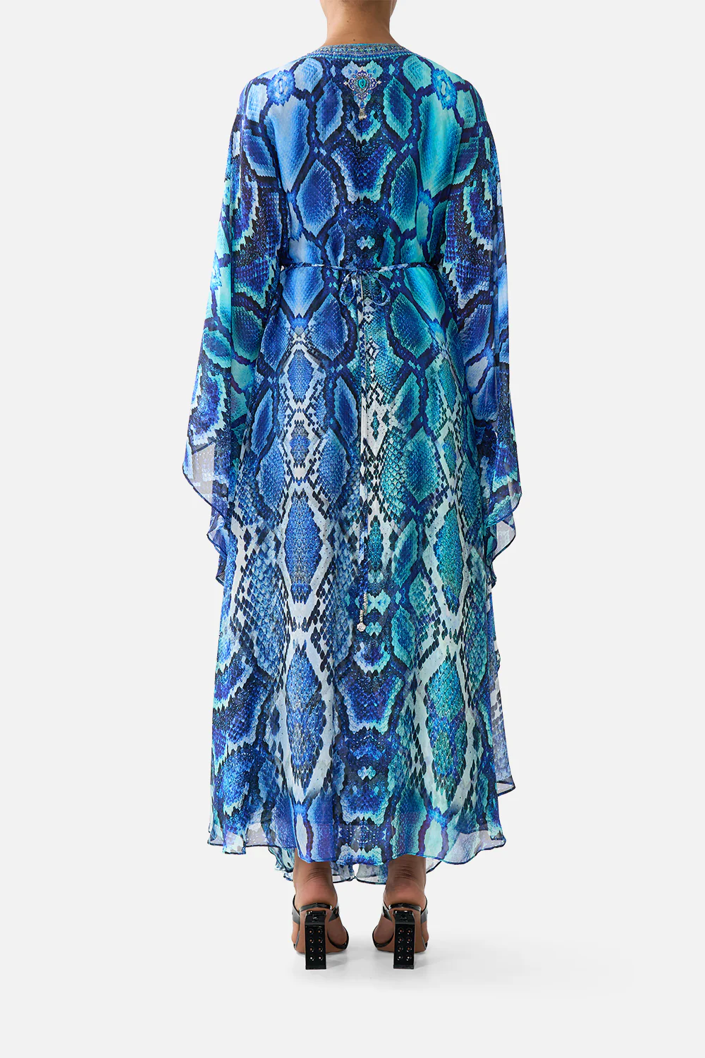 LONG KAFTAN WITH WAIST DETAIL THE SAPPHIRE SERPENT - Image 2