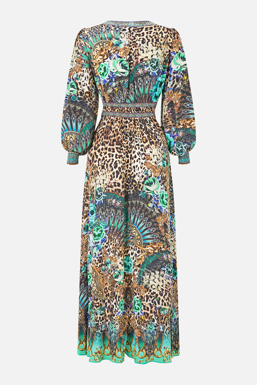 BUTTON DRESS WITH SHAPED WAISTBAND FLAMENCO EUPHORIA - Image 6
