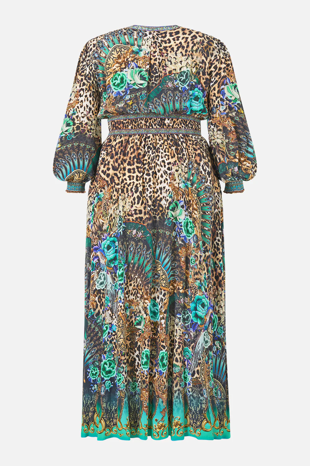 BUTTON DRESS WITH SHAPED WAISTBAND FLAMENCO EUPHORIA - Image 9