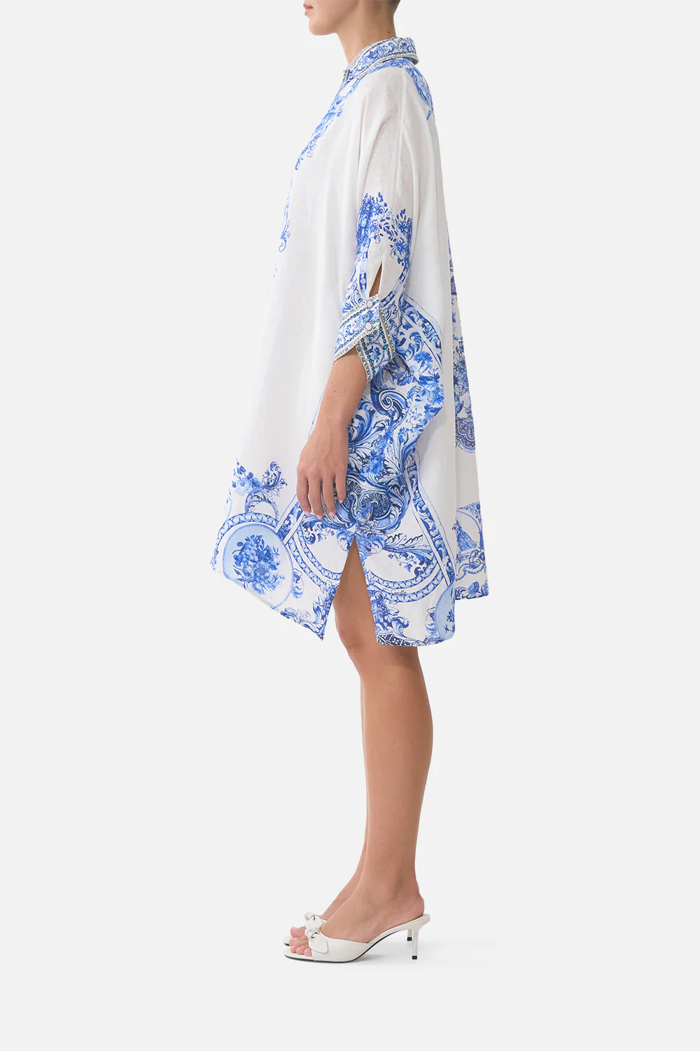WIDE BODY COLLARED KAFTAN CERAMIC PANORAMIC - Image 4