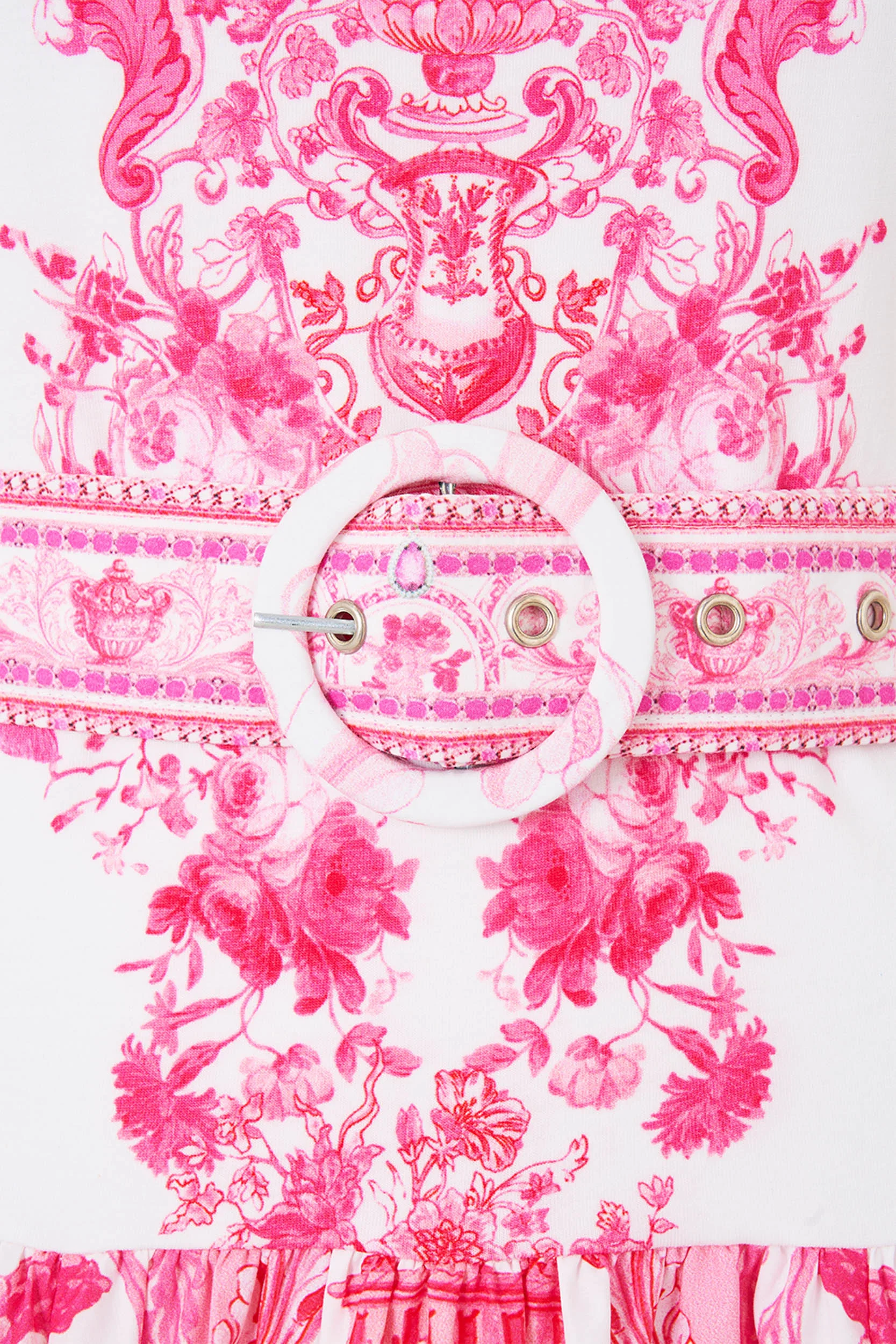 JERSEY TANK DRESS WITH CONTRAST SKIRT LIVIN LA VIDA ROSA - Image 7