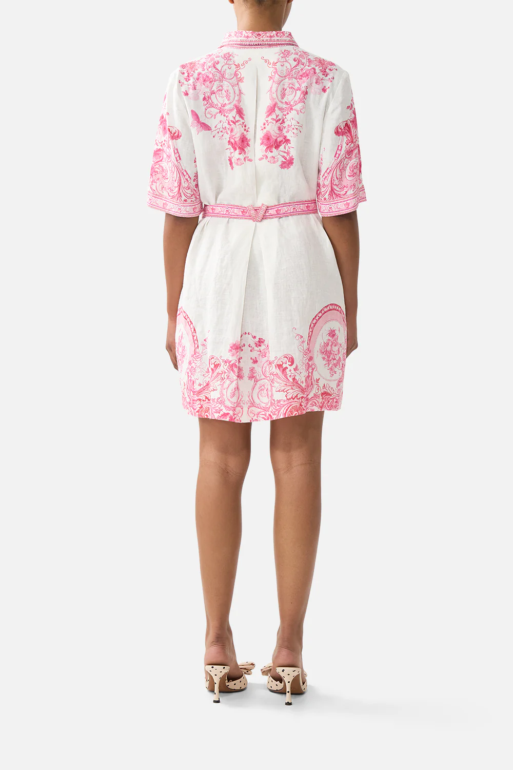 SHORT SHIRT DRESS LIVIN LA VIDA ROSA - Image 2