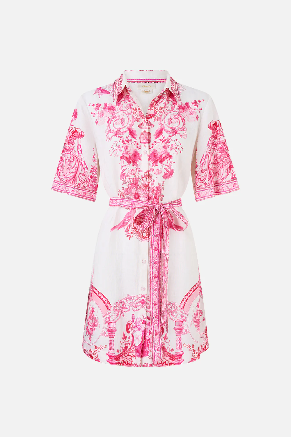 SHORT SHIRT DRESS LIVIN LA VIDA ROSA - Image 3