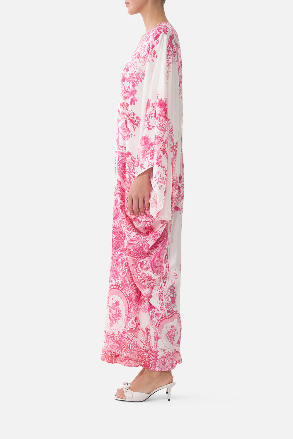 T SHAPE LONG KAFTAN LIVIN LA VIDA ROSA - Image 4