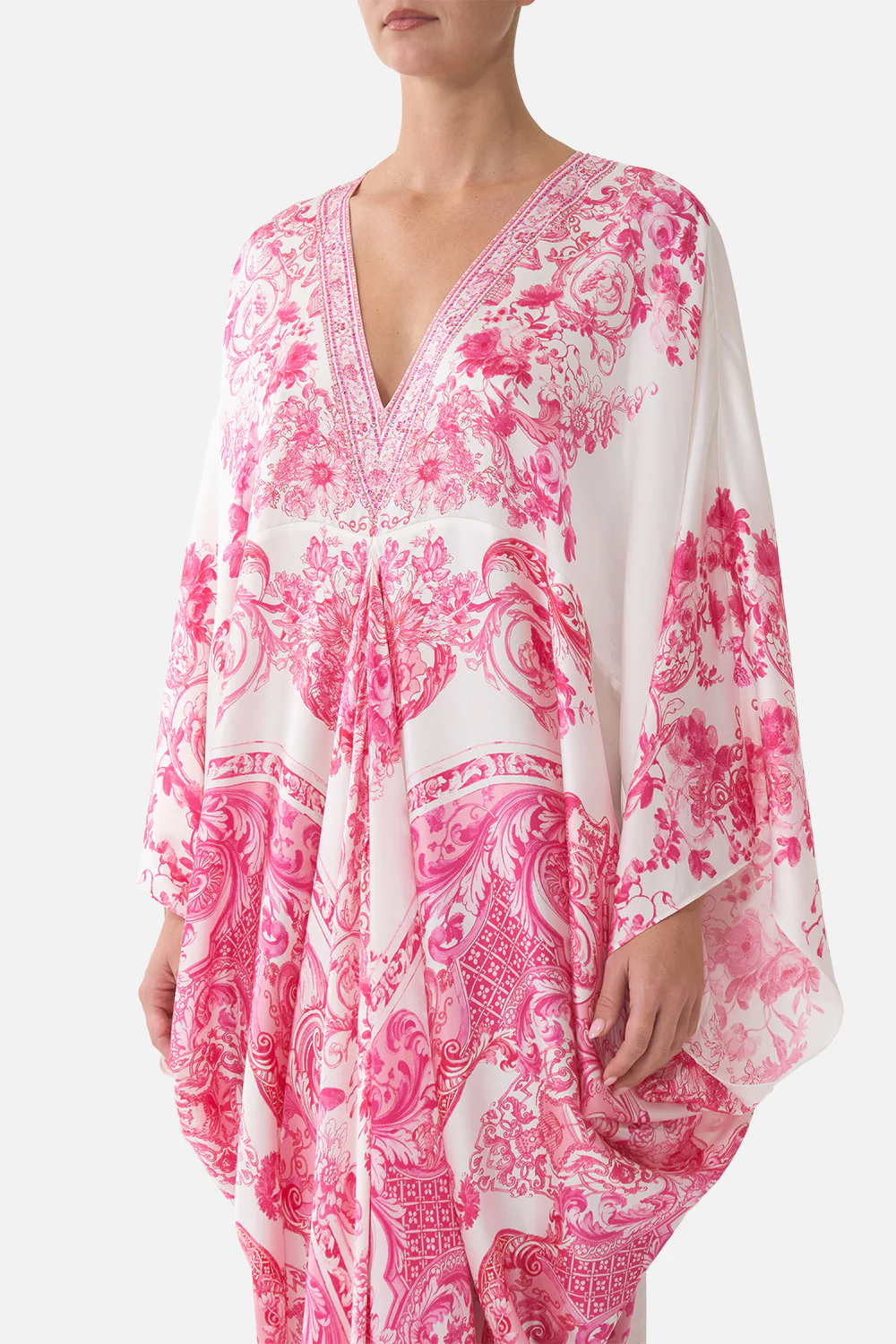 T SHAPE LONG KAFTAN LIVIN LA VIDA ROSA - Image 5