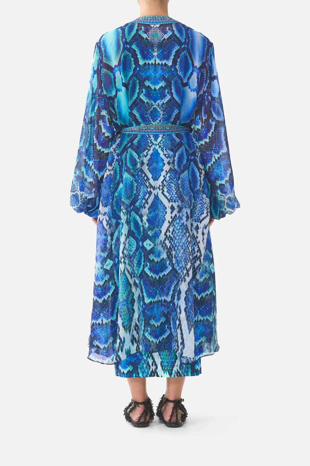 BLOUSON SLEEVE LAYER THE SAPPHIRE SERPENT - Image 2