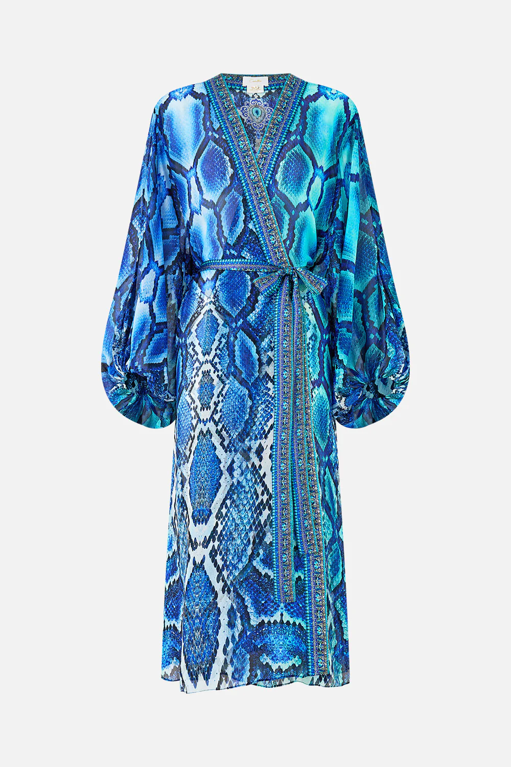 BLOUSON SLEEVE LAYER THE SAPPHIRE SERPENT - Image 3