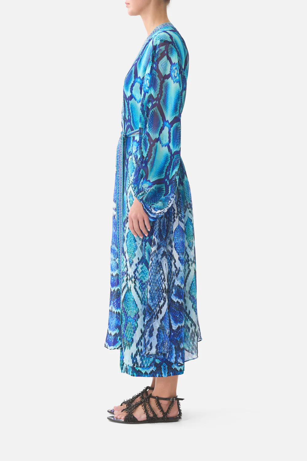 BLOUSON SLEEVE LAYER THE SAPPHIRE SERPENT - Image 4