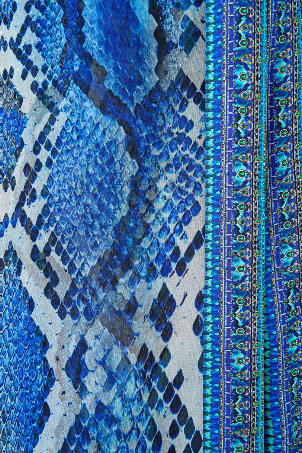 BLOUSON SLEEVE LAYER THE SAPPHIRE SERPENT - Image 7