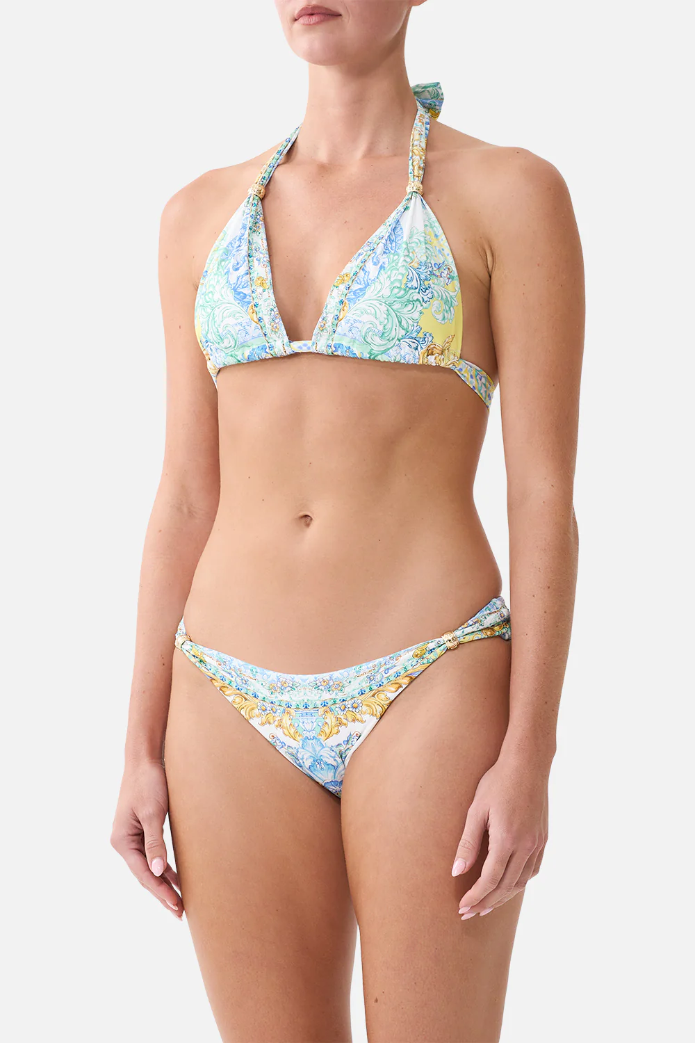 SOFT THICK TIE TRI BIKINI SET WITH TRIMS DIAL UP THE TILES - Image 4