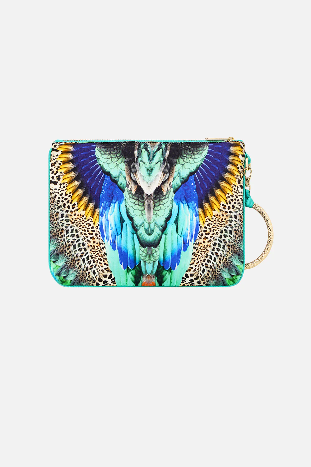 RING SCARF CLUTCH JUNGLE FLIGHT - Image 3