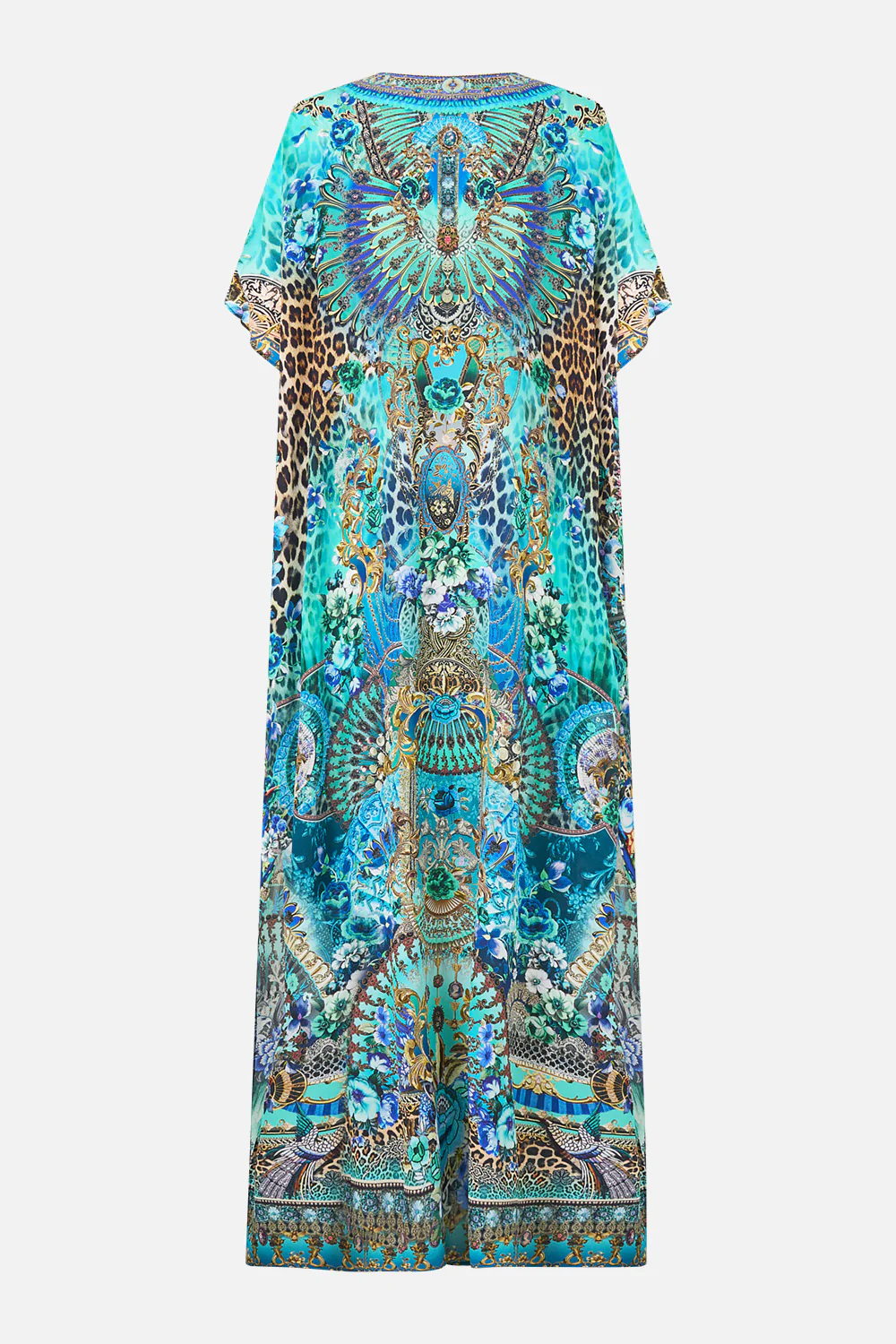 SLIM FIT KAFTAN WITH SPLIT FLAMENCO EUPHORIA - Image 6