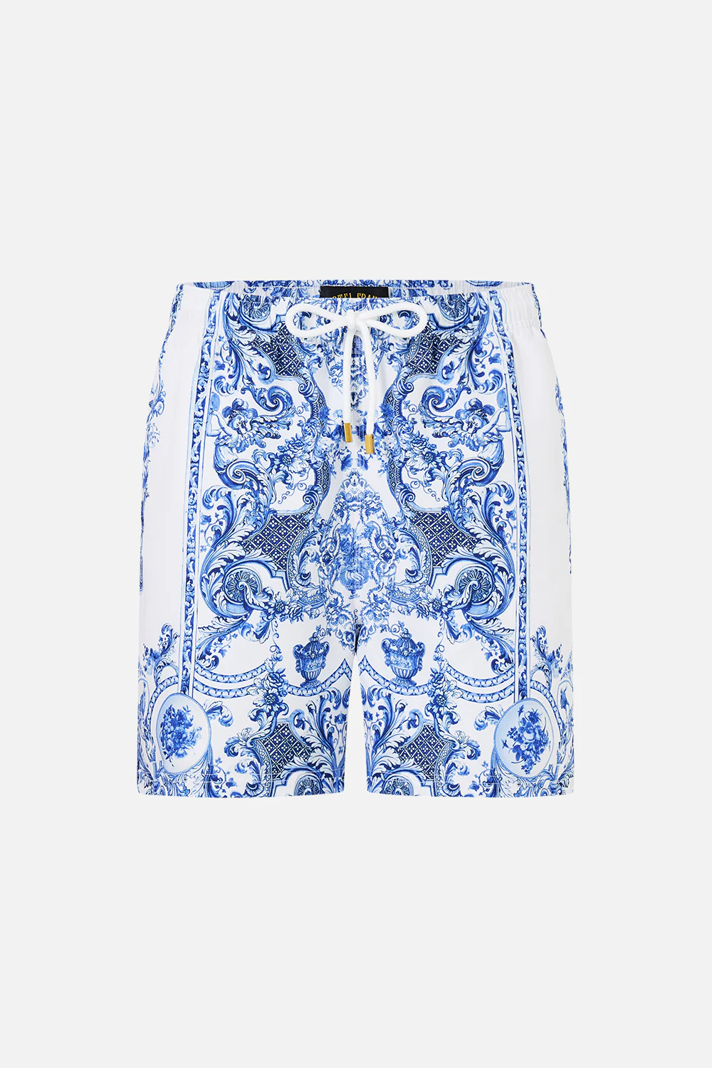 MID LENGTH BOARDSHORT WITH ELASTIC WAIST CERAMIC PANORAMIC - Image 3