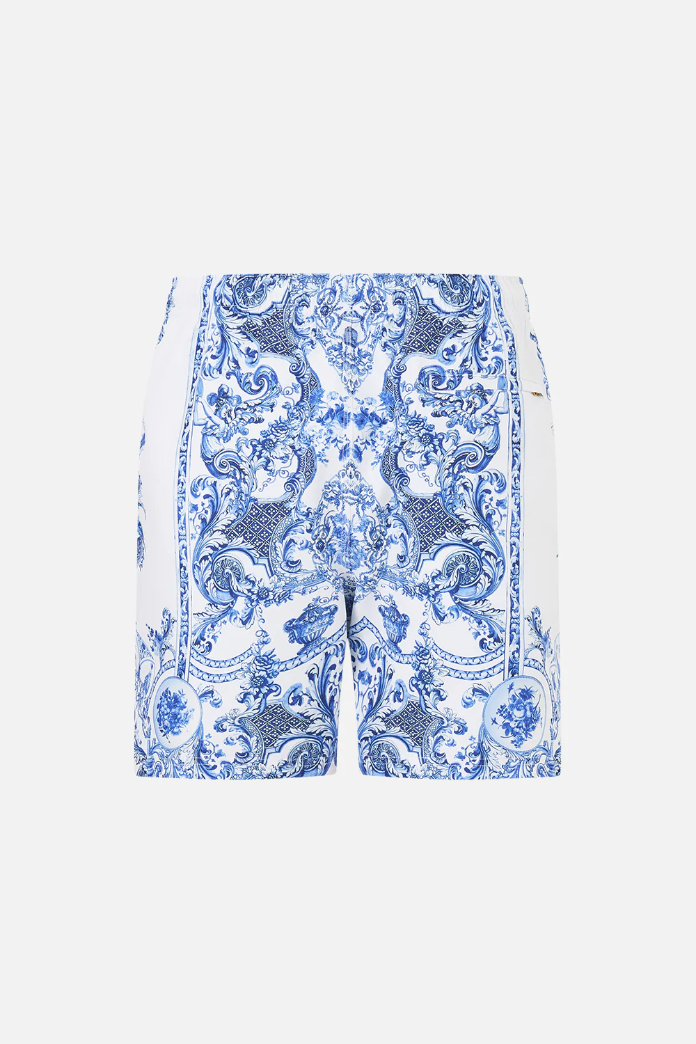 MID LENGTH BOARDSHORT WITH ELASTIC WAIST CERAMIC PANORAMIC - Image 6