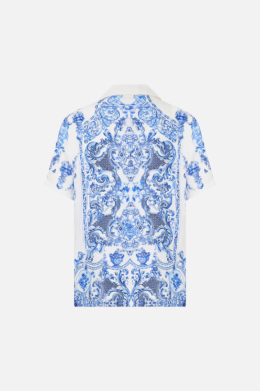 SHORT SLEEVE CAMP COLLARED SHIRT CERAMIC PANORAMIC - Image 2
