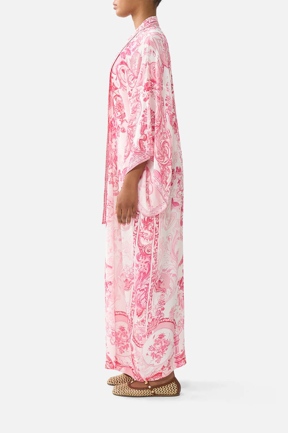 KIMONO LAYER WITH COLLAR LIVIN LA VIDA ROSA - Image 4