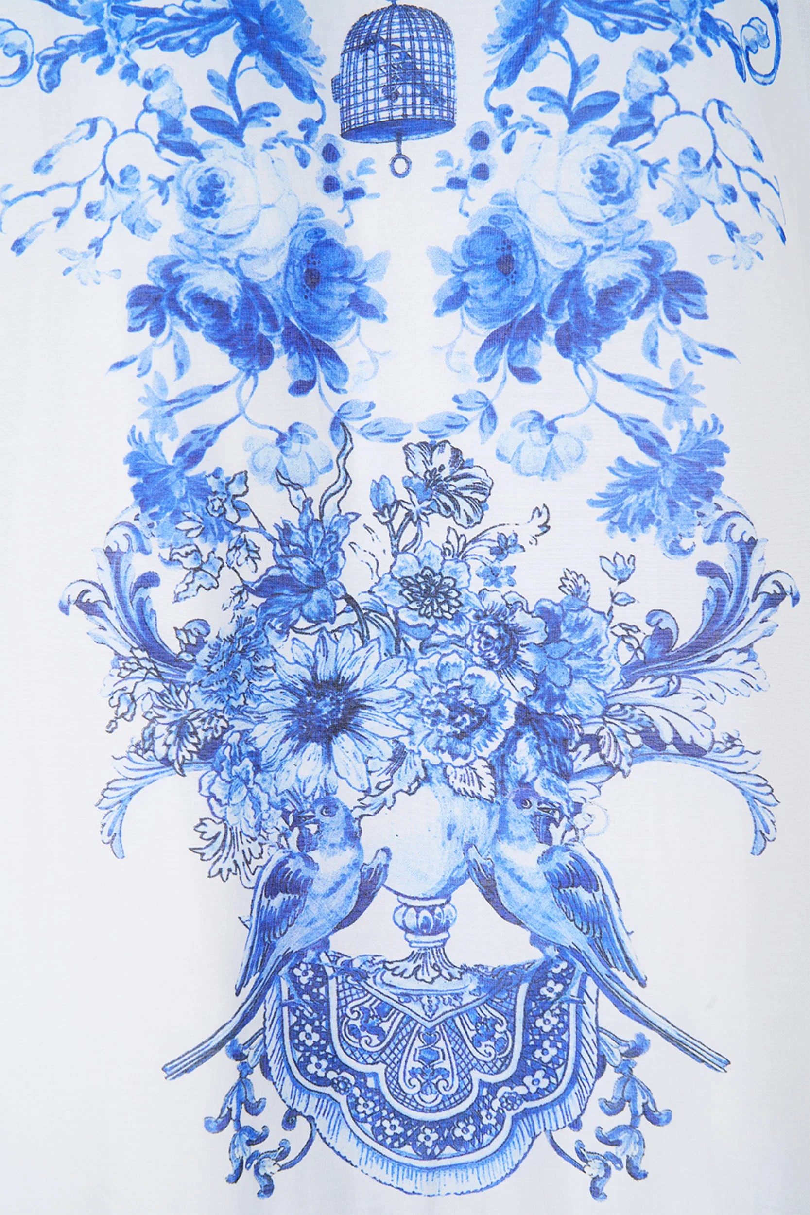 A-LINE GATHERED PANEL DRESS CERAMIC PANORAMIC - Image 7