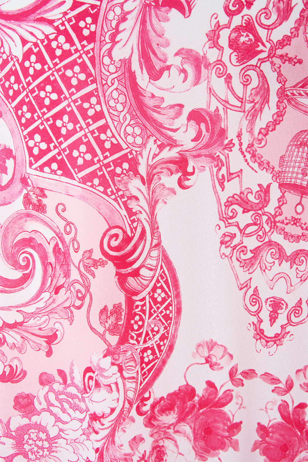 LONG SARONG WITH TIE WAIST AND FRILL EDGE LIVIN LA VIDA ROSA - Image 7