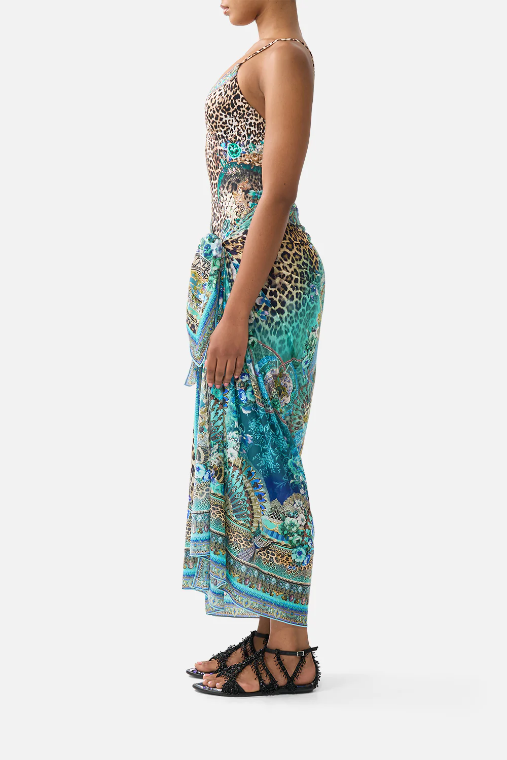 MULTI WEAR LONG SARONG FLAMENCO EUPHORIA - Image 4
