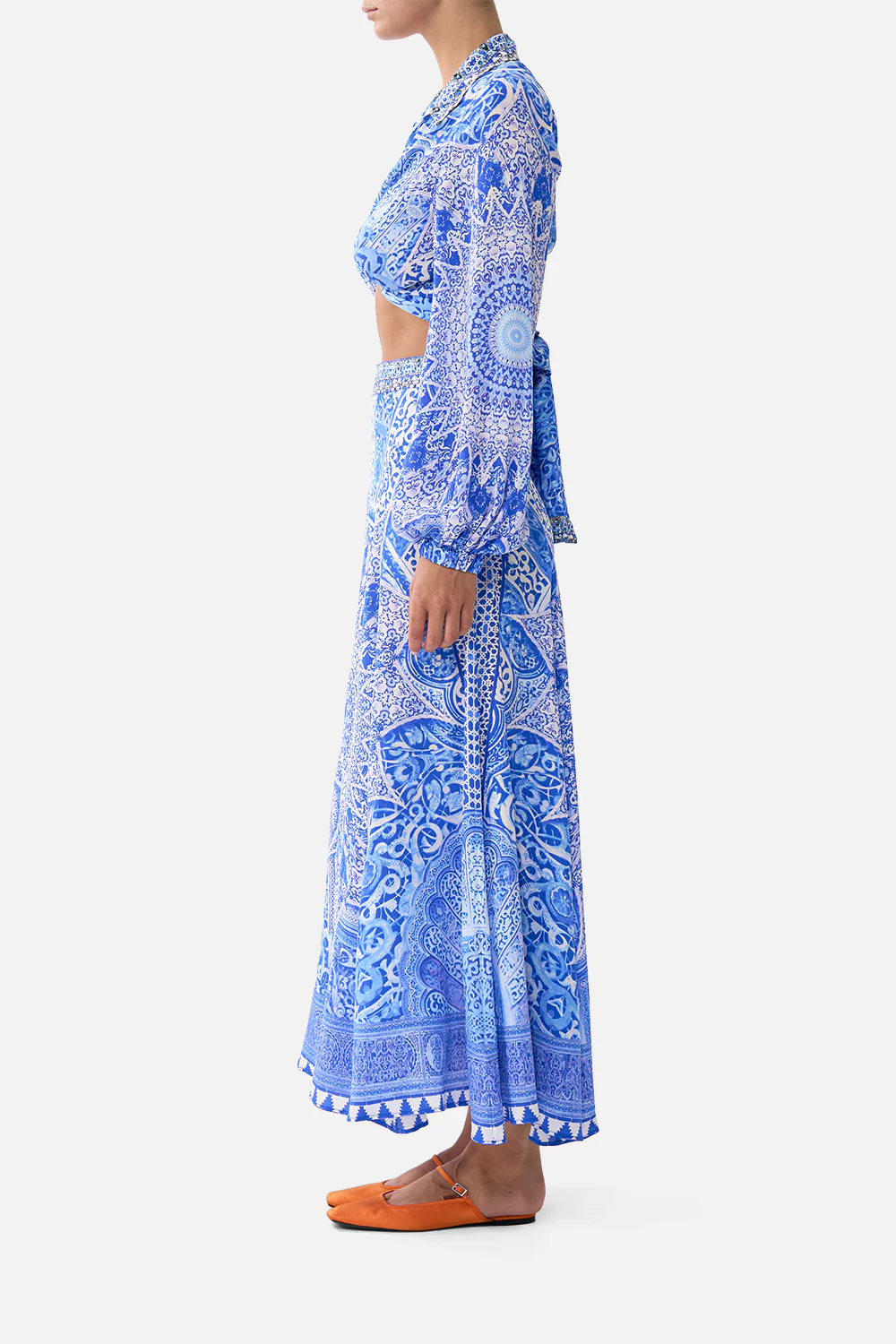 CROPPED WRAP SHIRT THE BOSPHOROUS - Image 4