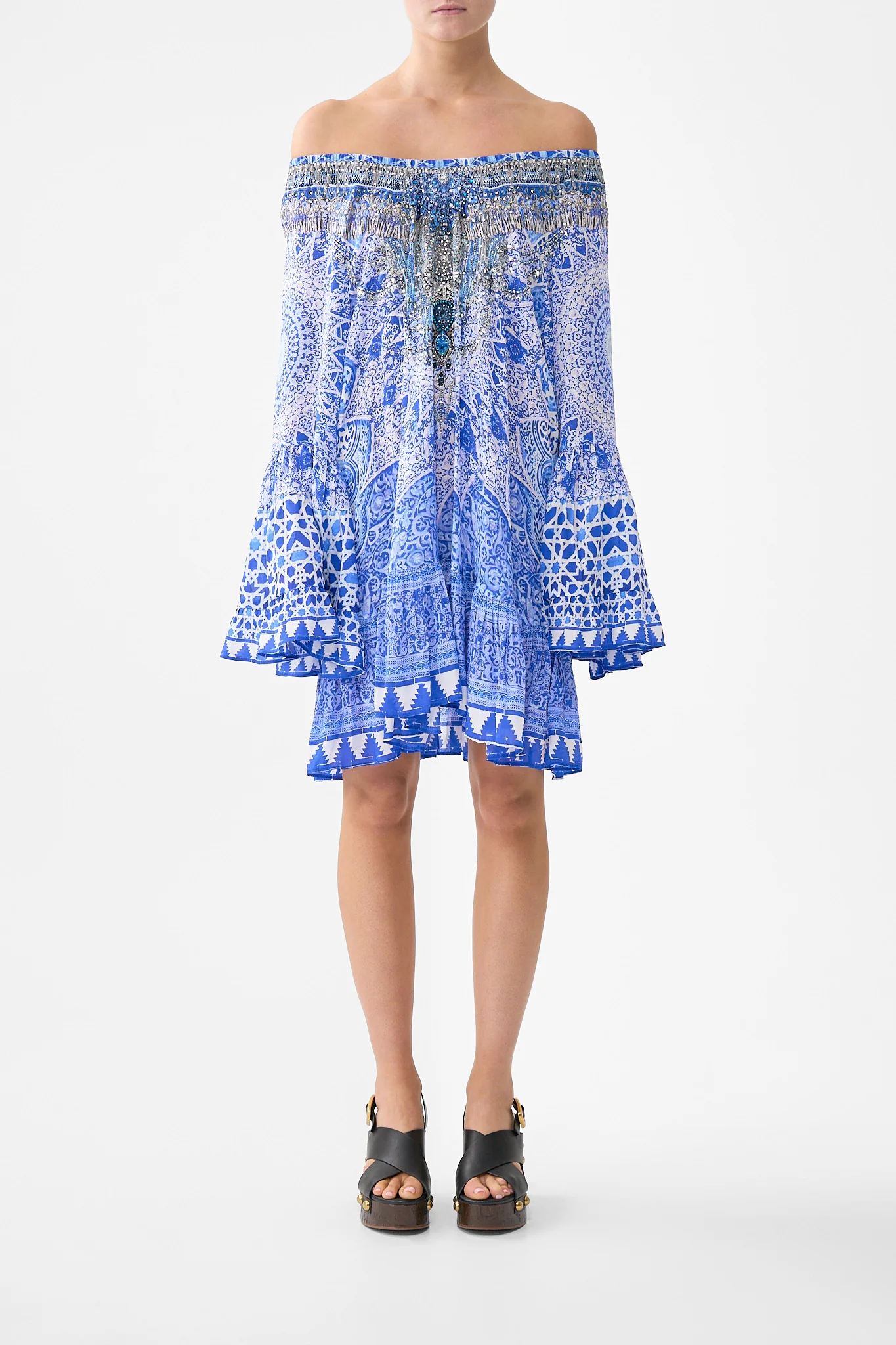 A-LINE FRILL DRESS THE BOSPHOROUS - Image 7