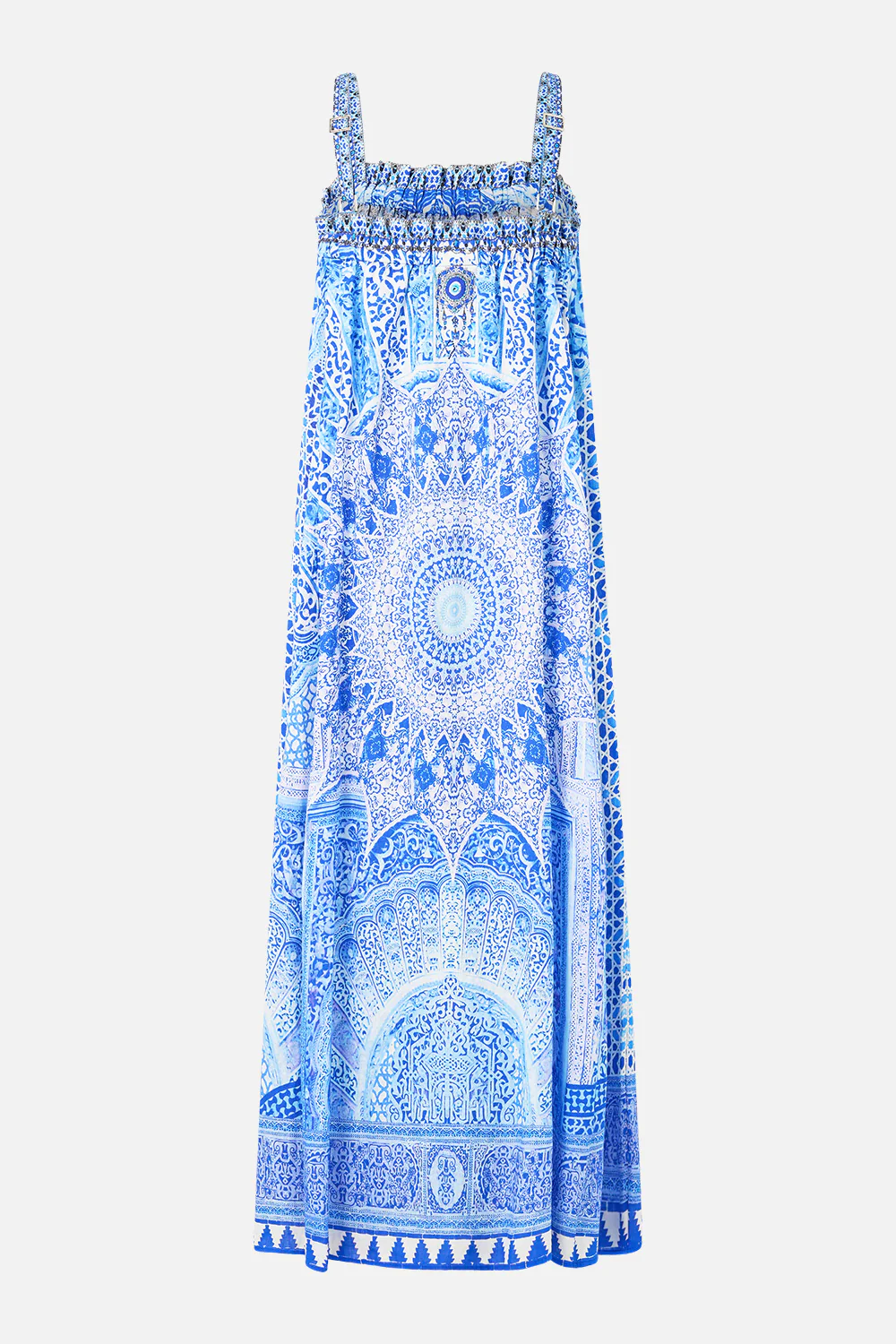 ELASTIC BODICE MIDI DRESS THE BOSPHOROUS - Image 7