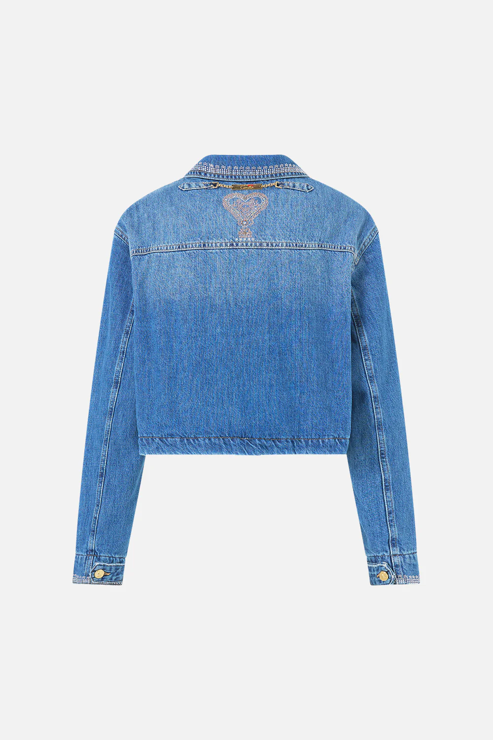 MILLA HUM OF ALHAMBRA CROPPED JACKET DENIM - Image 6