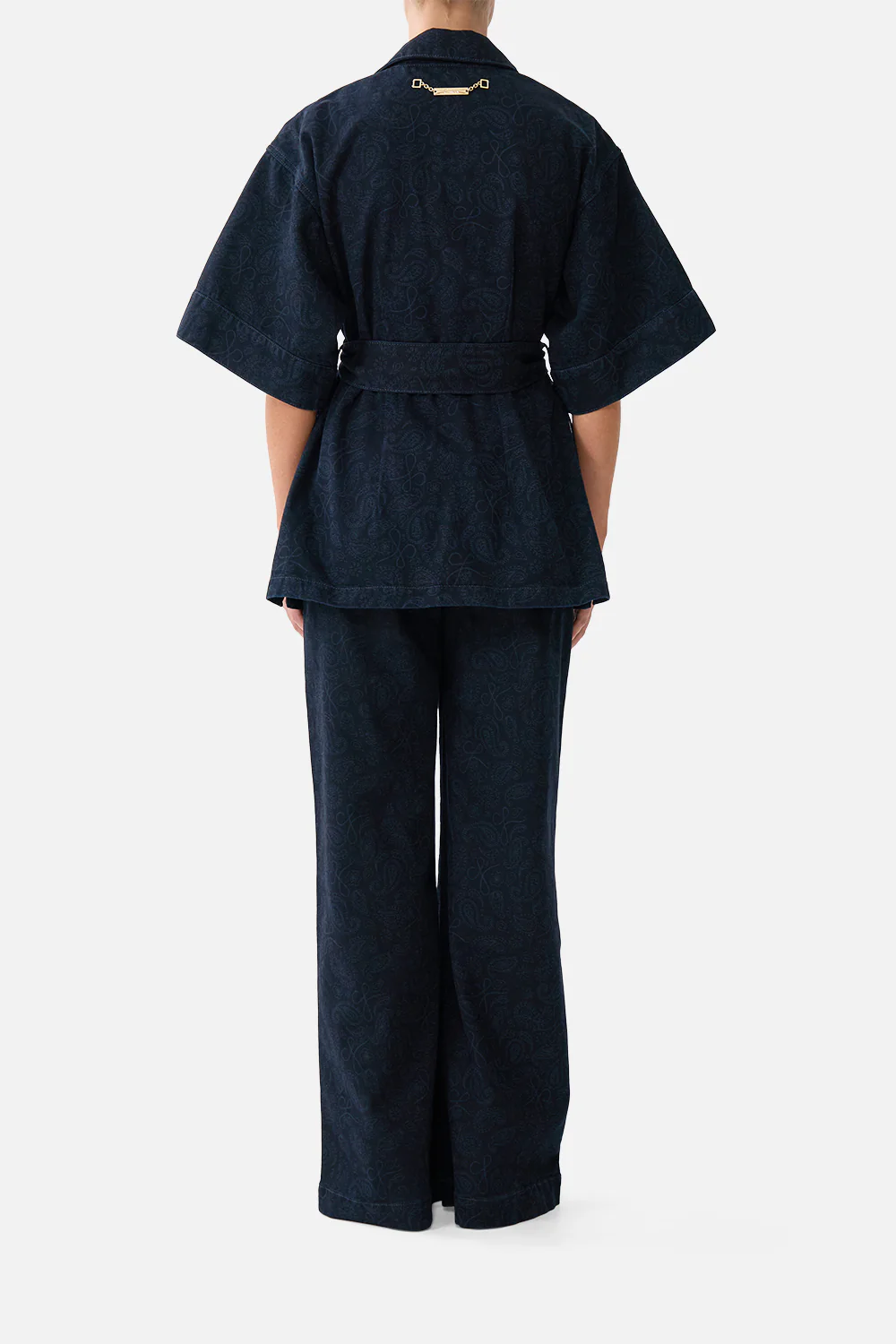 LALITA AZUL ARISTOCRACY SHORT SLEEVE JACKET DENIM - Image 2