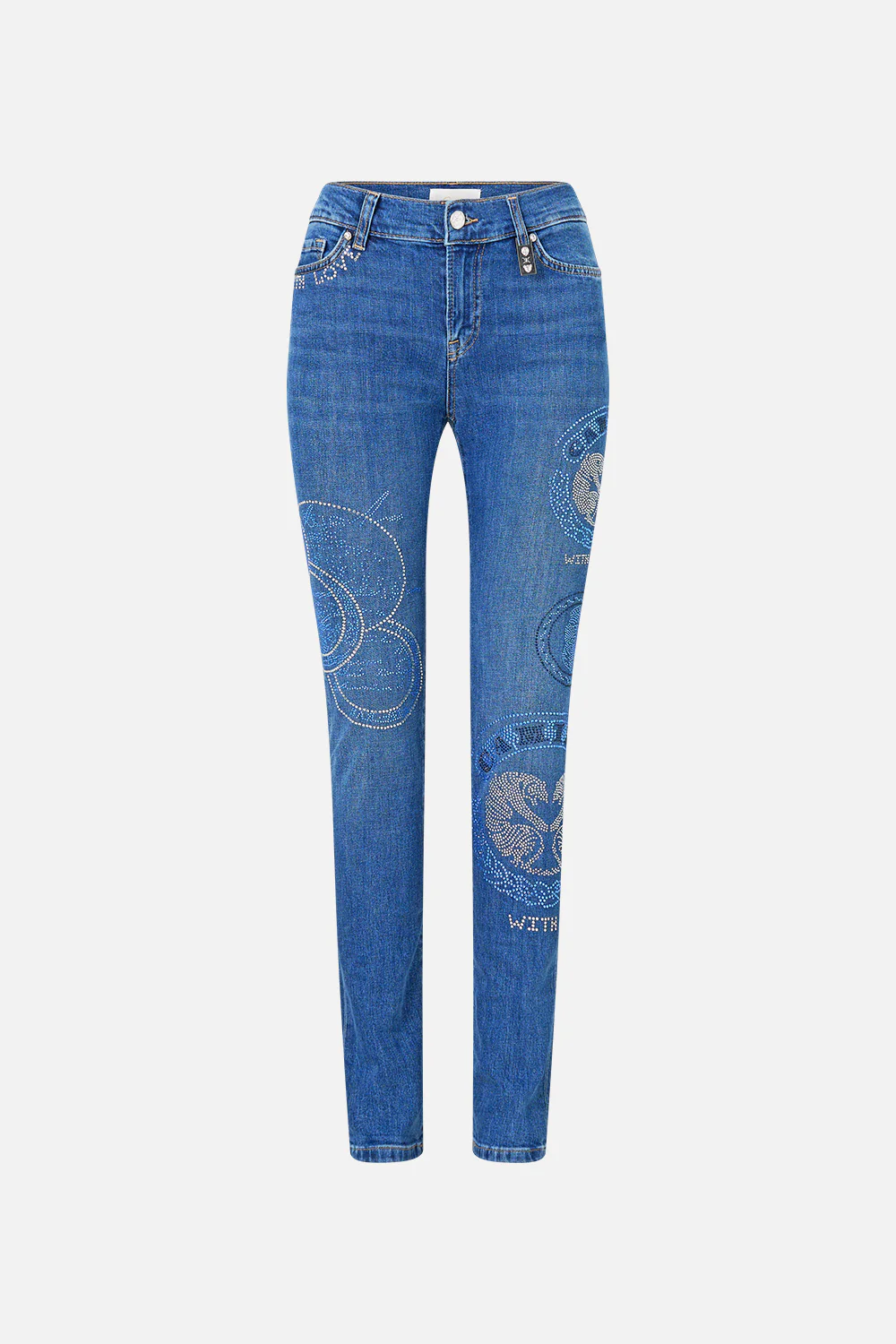 RIYEKA AZUL ARISTOCRACY SKINNY JEAN DENIM - Image 3