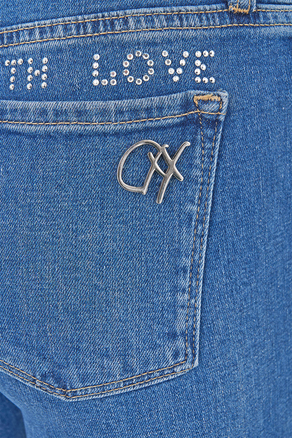 RIYEKA AZUL ARISTOCRACY SKINNY JEAN DENIM - Image 7
