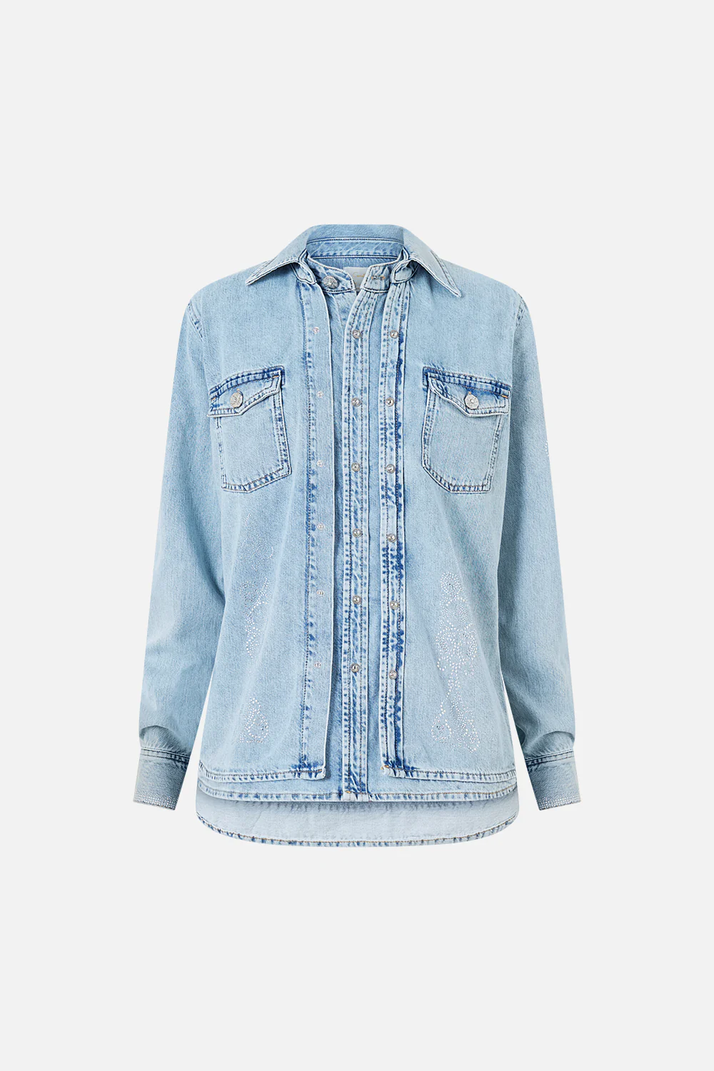 SOPHY RELAXED SHIRT DENIM - Image 3