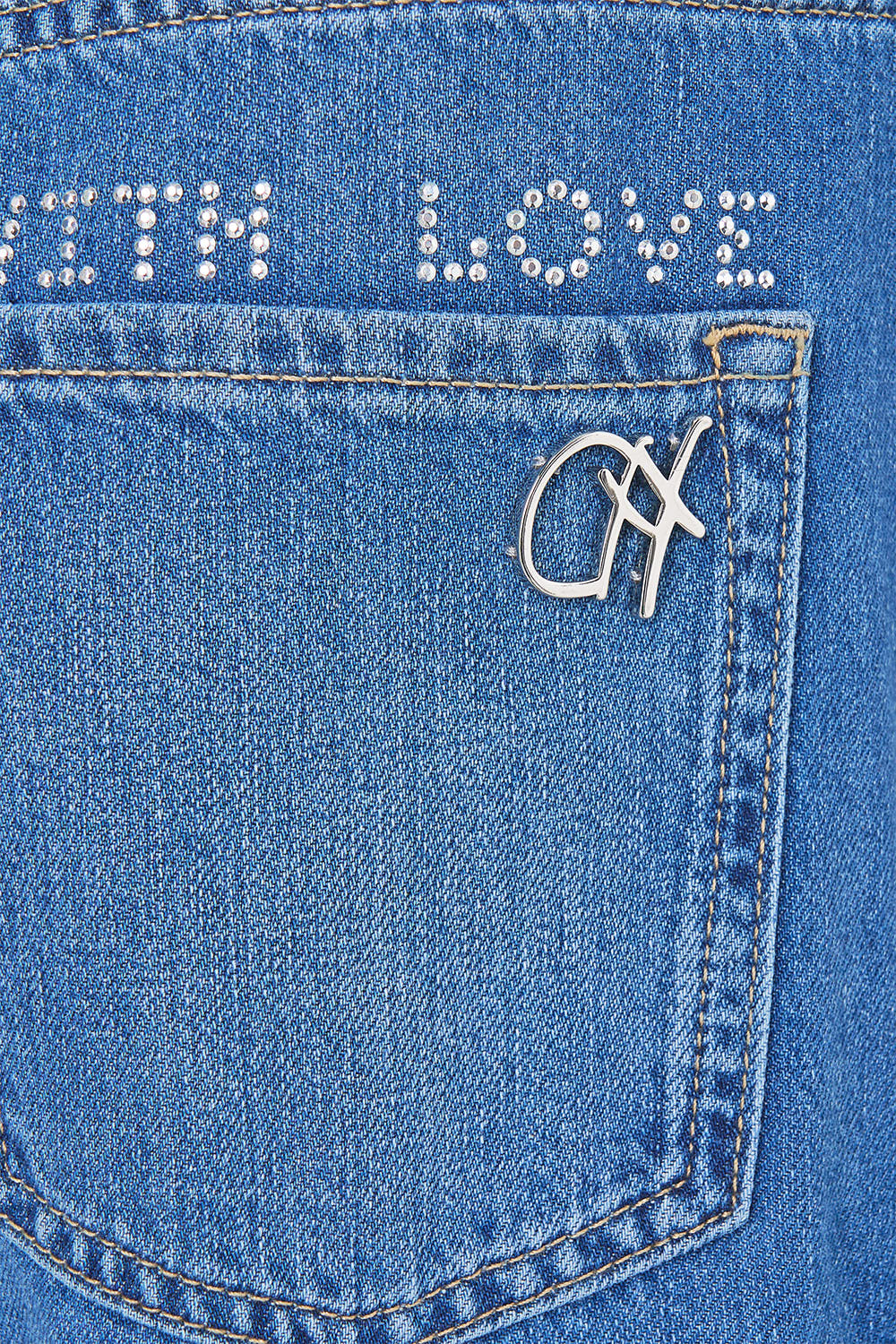 WIDE LEG CARGO JEAN DENIM - Image 7