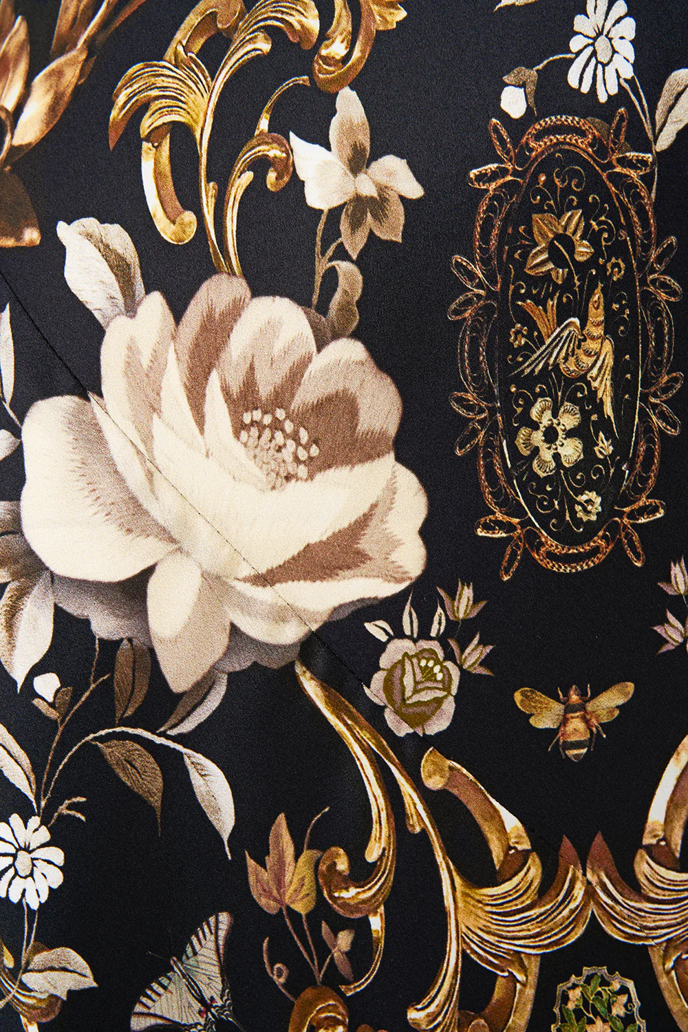 BIAS SLIP DRESS WITH FRILL HEM FLAMENCO FOLKLORE - Image 8