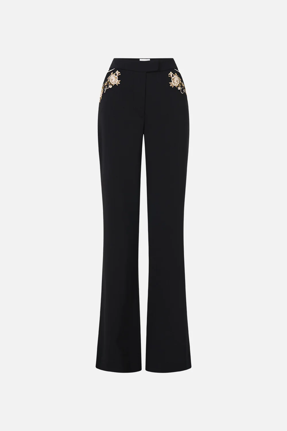 FLARE TROUSER WITH SEAM DETAIL FLAMENCO FOLKLORE - Image 3