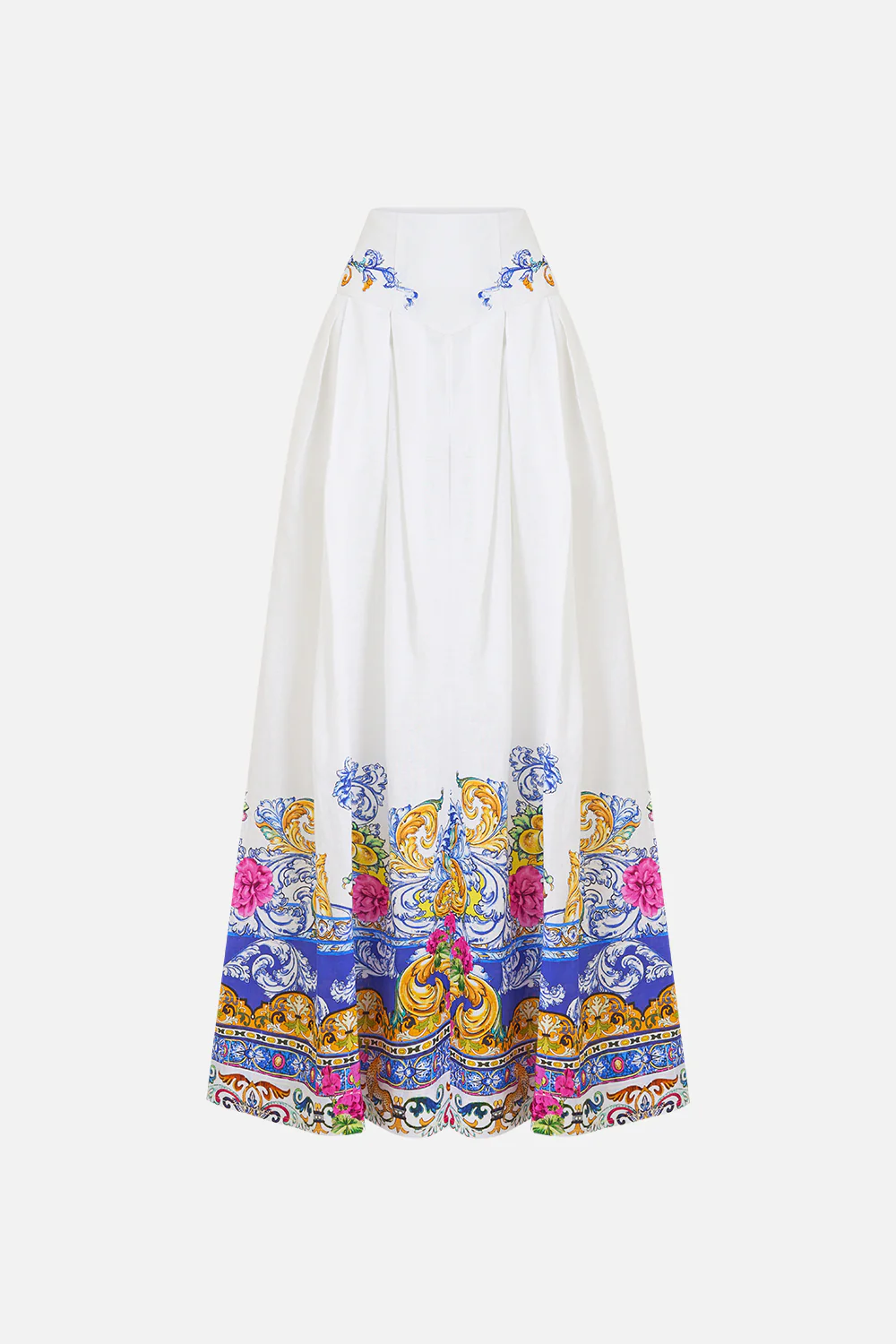 CORSET WAIST WIDE LEG PANT MILLA IN SEVILLA - Image 3