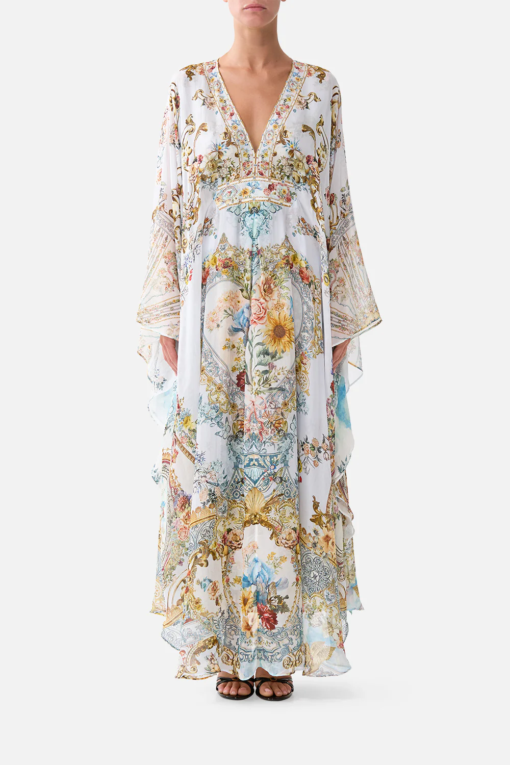 LONG KAFTAN WITH WAIST DETAIL SEVILLE SWEETHEART