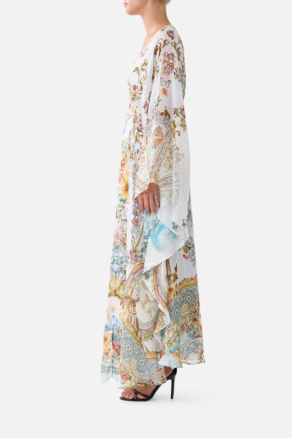 LONG KAFTAN WITH WAIST DETAIL SEVILLE SWEETHEART - Image 4