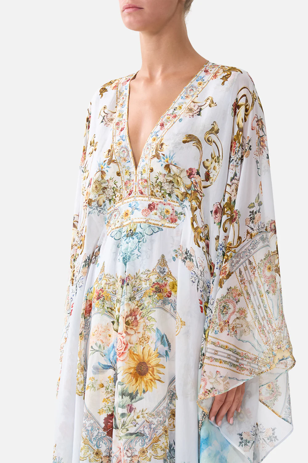 LONG KAFTAN WITH WAIST DETAIL SEVILLE SWEETHEART - Image 5